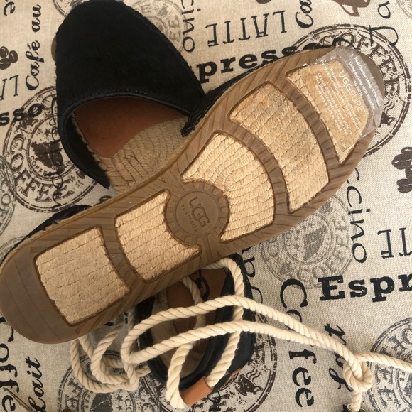 UGG Australia Libby Calf Hair d'Orsay Espadrille - Picture 8 of 8